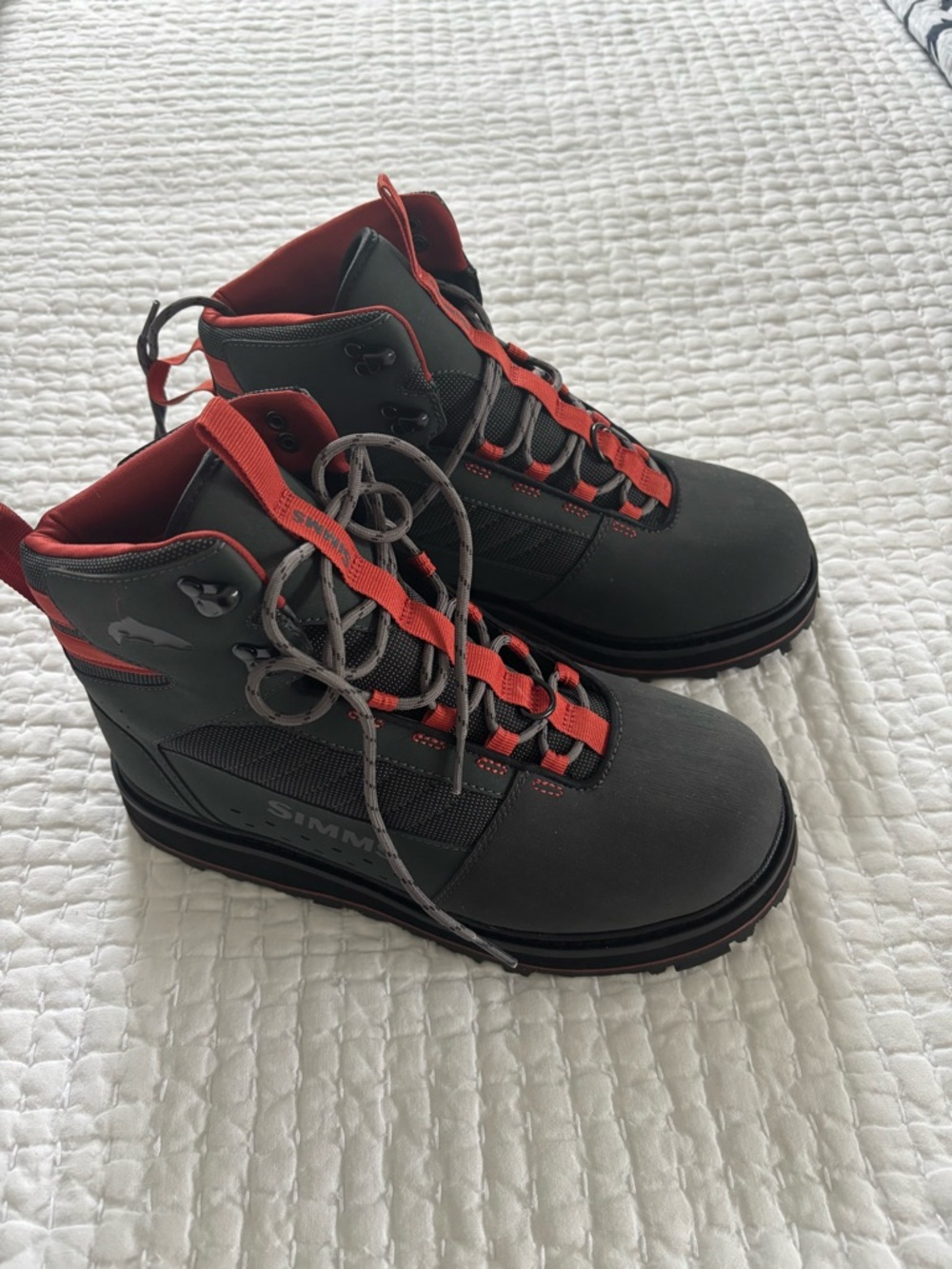 NWB Simms Carbon Grey Tributary Wading Boot Women’s Size 11